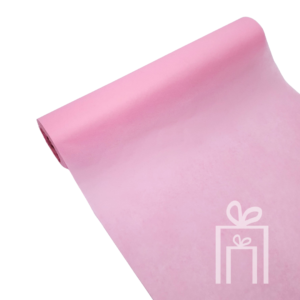 Бумага тишью в рулоне розовая